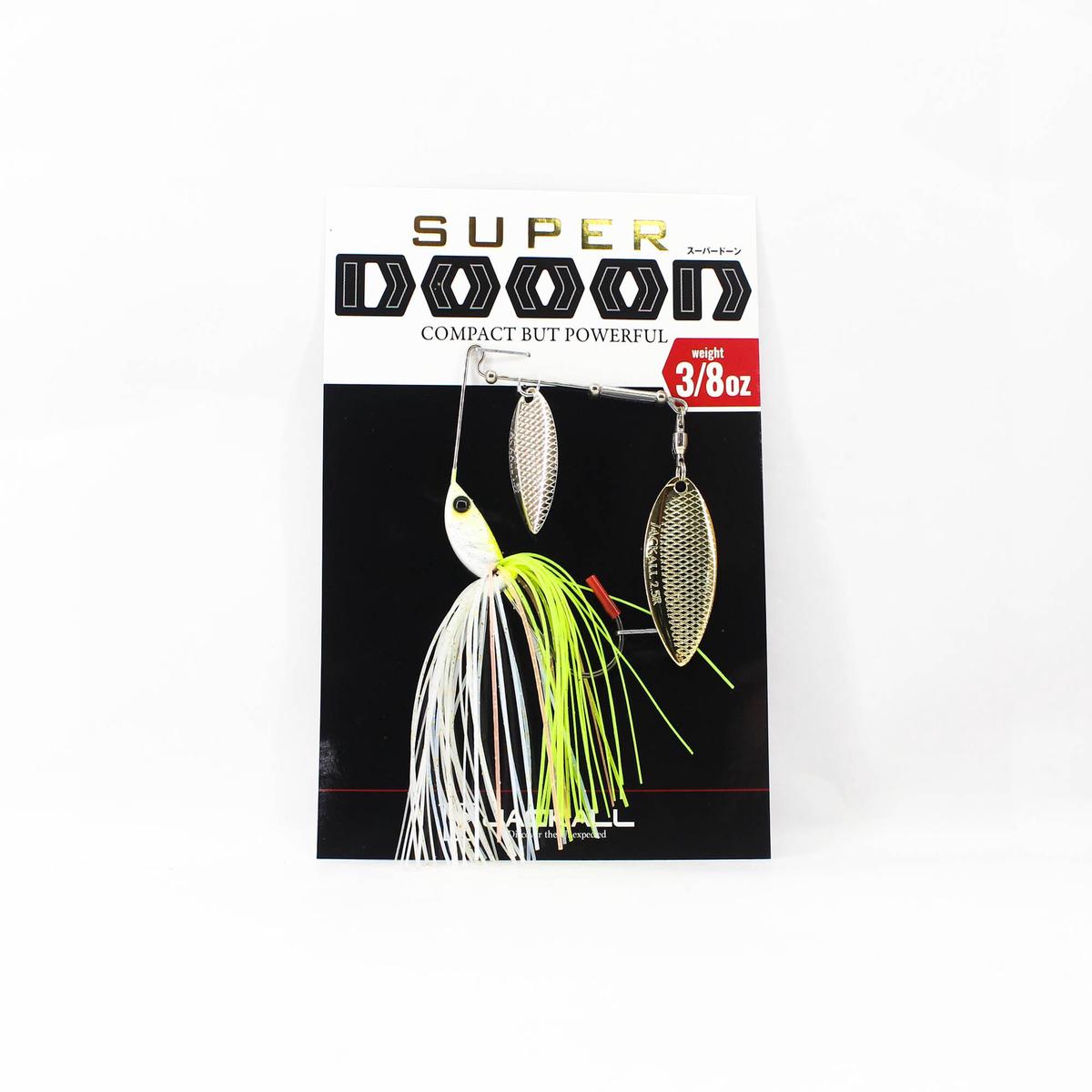 Jackall Spinner Bait Lure Super Dooon 3/8 Oz Stealth Natural Chart (9788)
