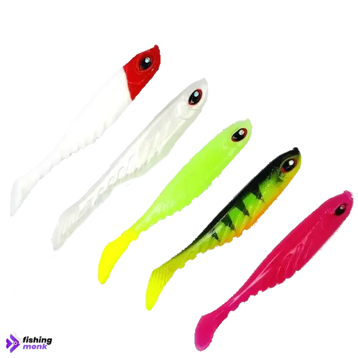 Lucana Cheeto Shade Soft Fishing Lure | Size: 9/10cm | 3pcs/pk