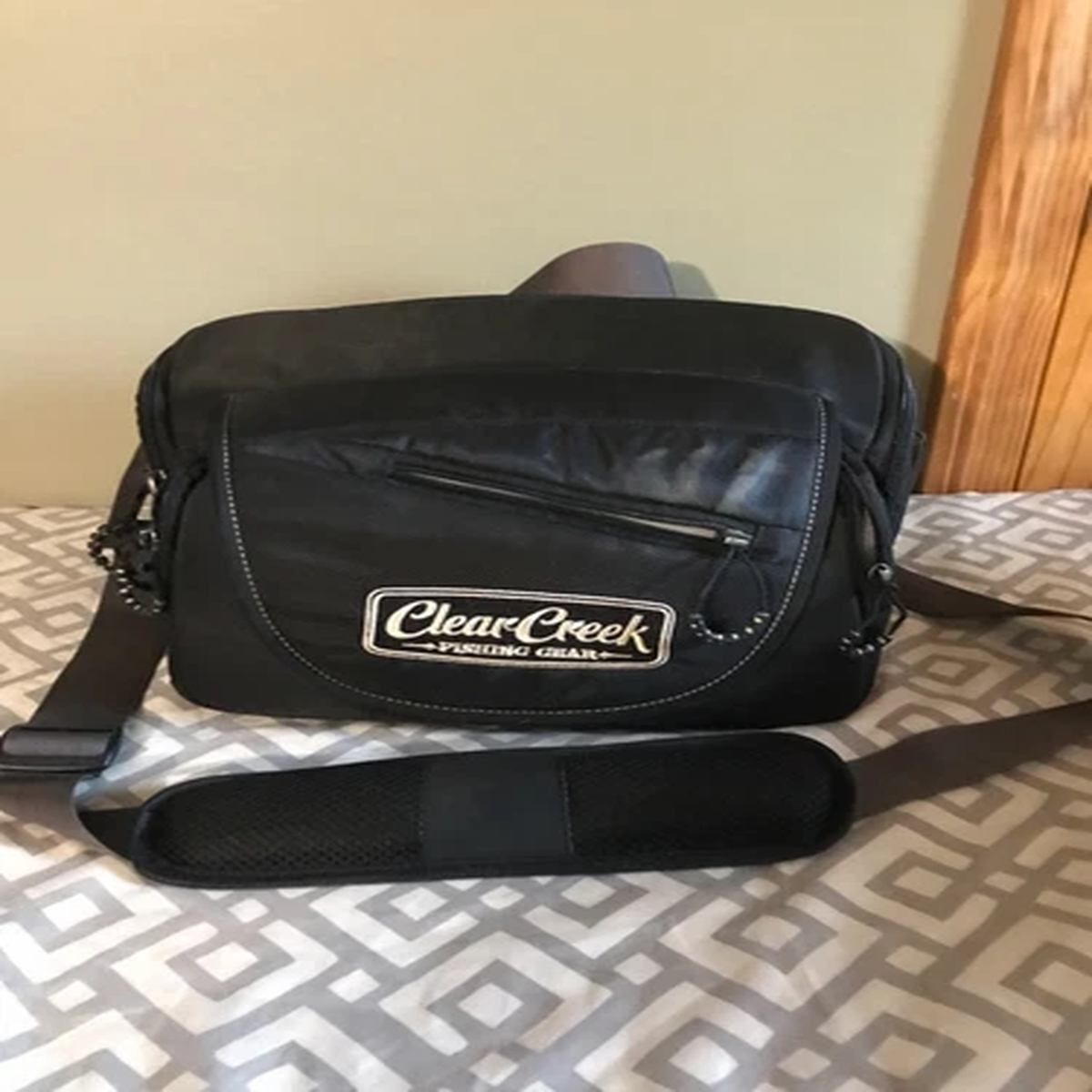 Clear Creek Gear Bag Fishing Hiking Waistband Shoulder Strap Tackle Box