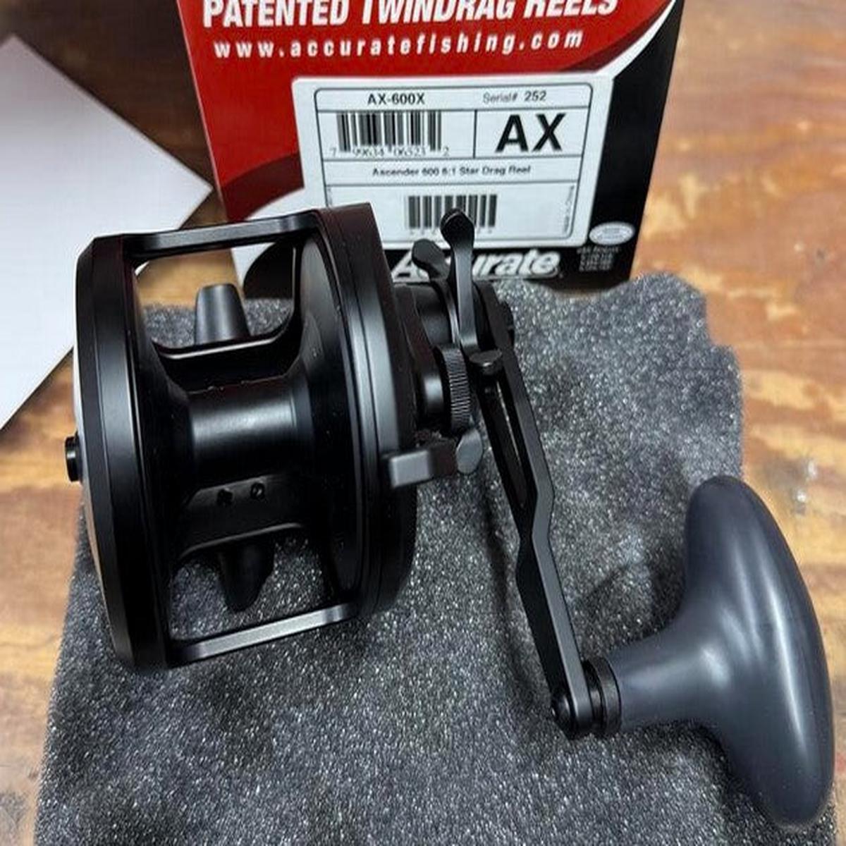 Accurate Ascender AX-600X 6:1 Star Drag Conventional Reel