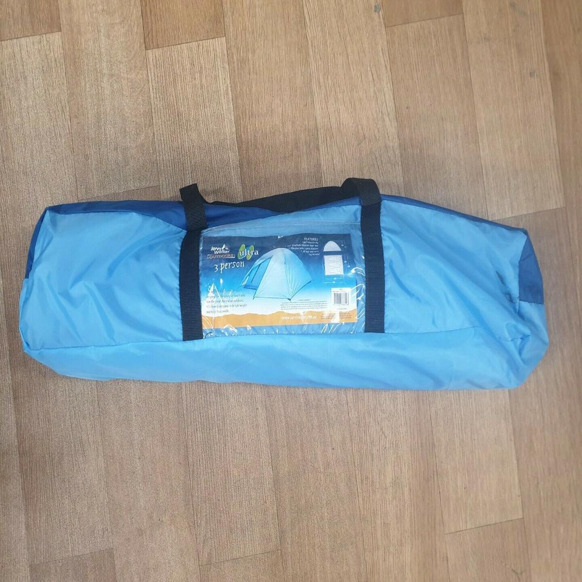 Jarvis Walker Outdoors Ultra 3 Person Dome Tent 220cm x 130cm