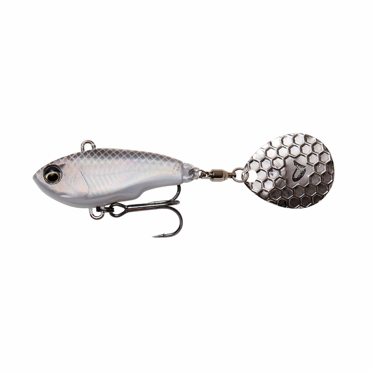 Savage Gear Fat Tail Spin 5.5cm 9g White Silver