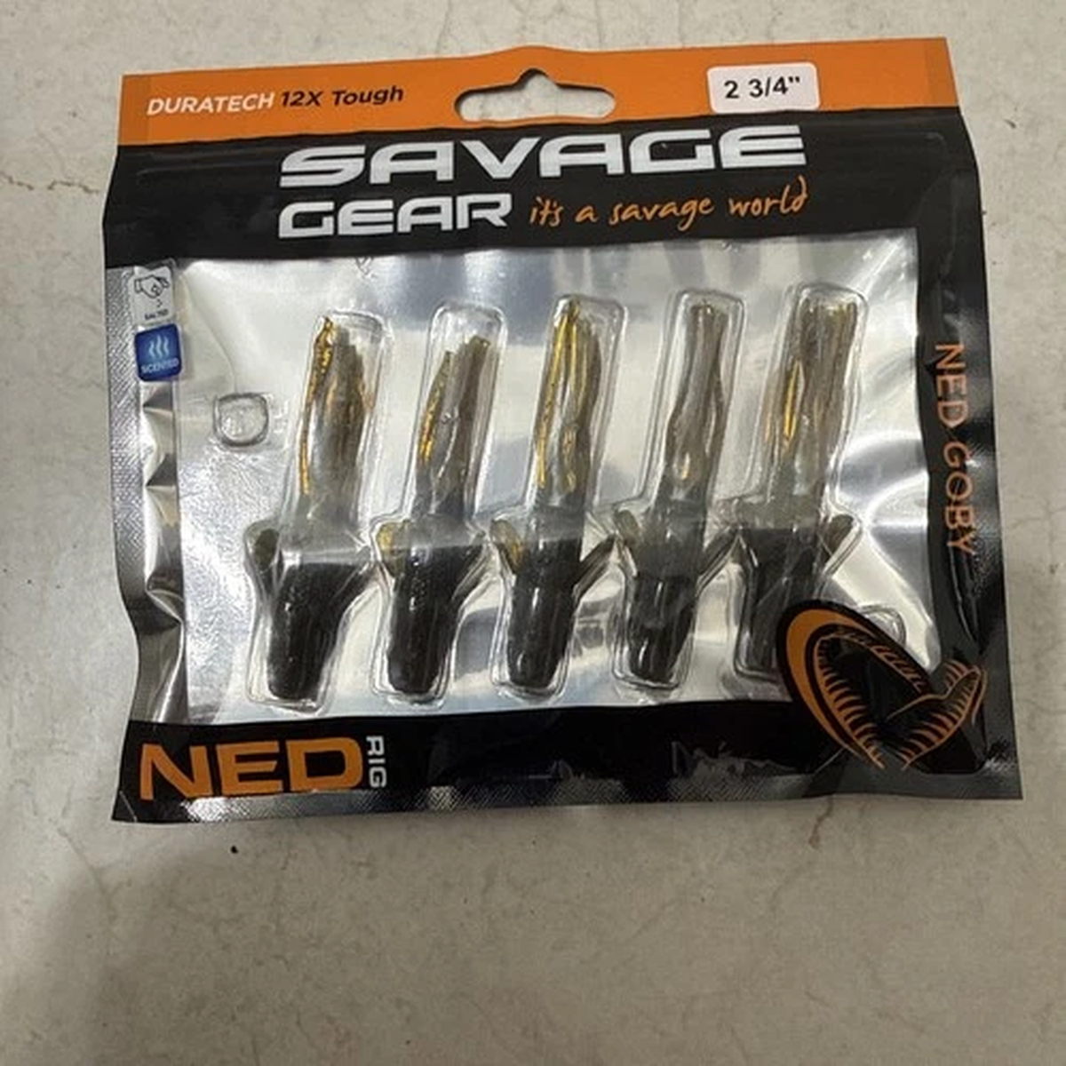 Savage Gear Ned Minnow 3 Green Pumpkin*