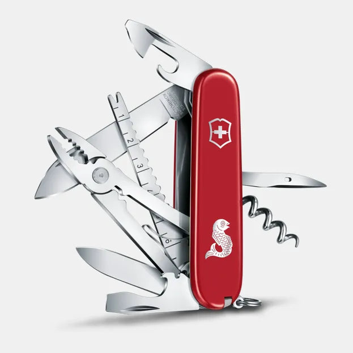 Victorinox Swiss Army Knife Angler Red