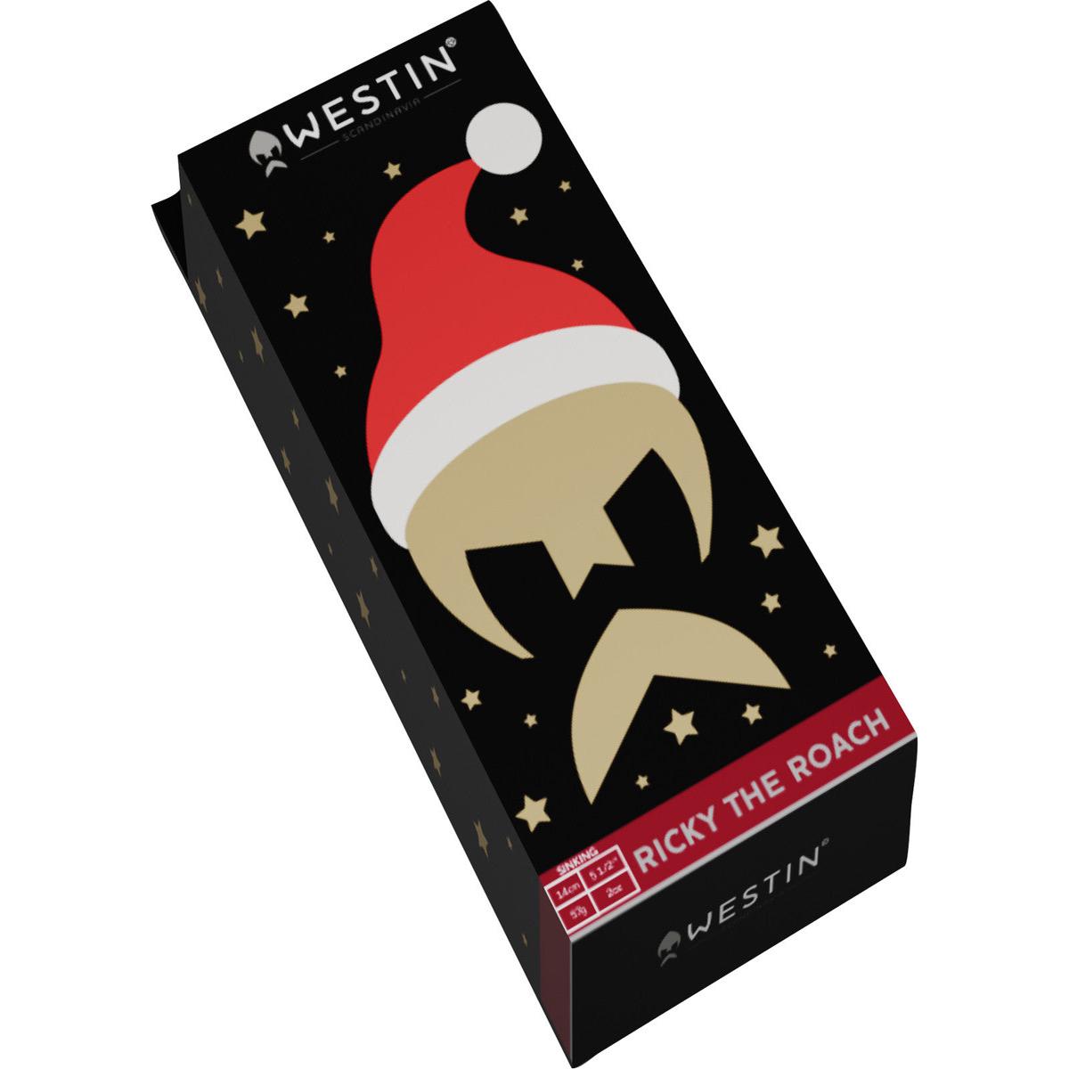 Westin Ricky the Roach Shadtail R2F 14cm 57g Christmas Edition 25