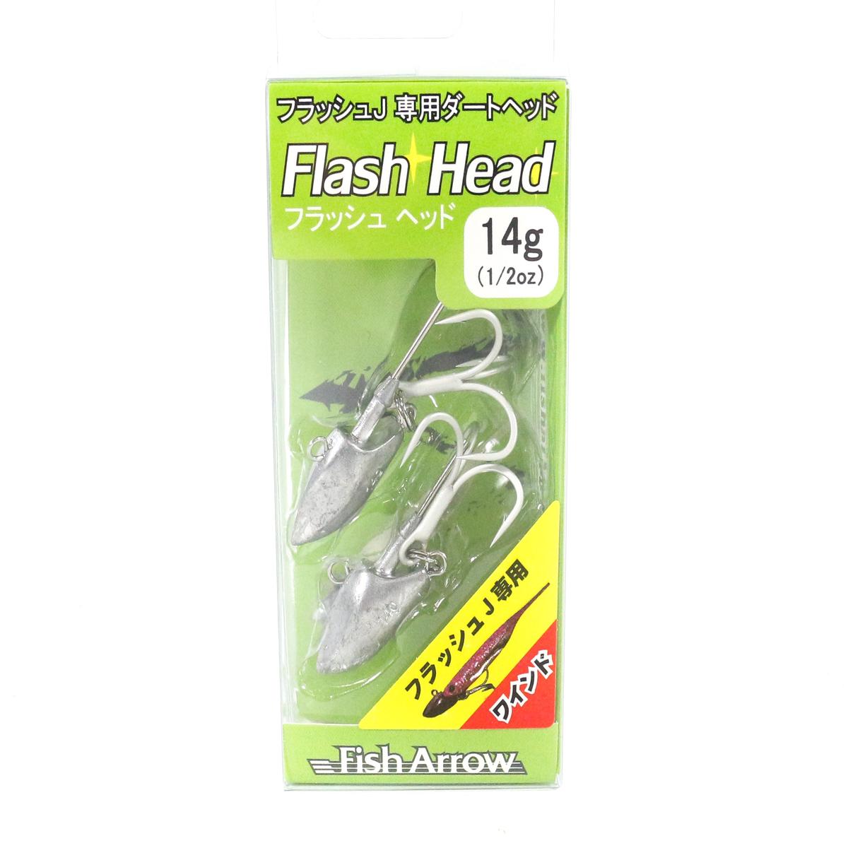 Fish Arrow Jig Head Flash Head with Treble Hook 14 grams (1766)