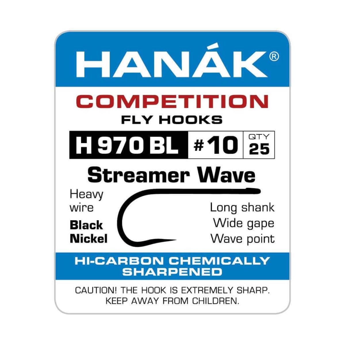 Hanak 970BL Streamer Wave Barbless Hook