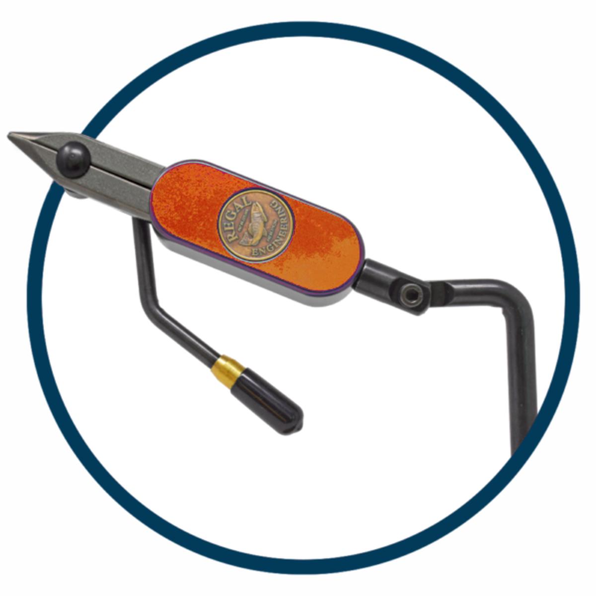 Medallion Series Head Only with S.Steel Jaws - Orange Ember