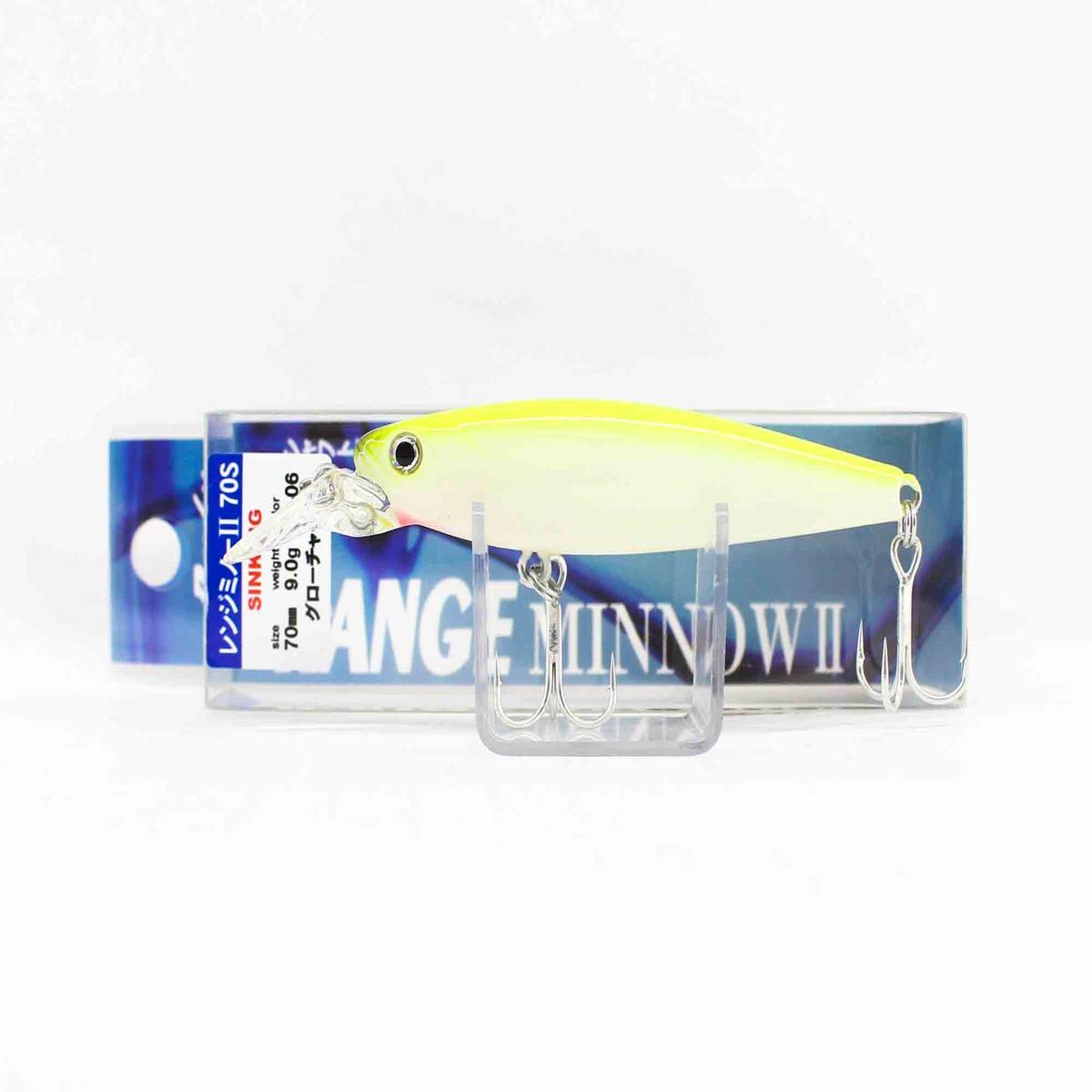 Bassday Range Minnow II 70S Sinking Lure 9 grams GG-06 (8111)