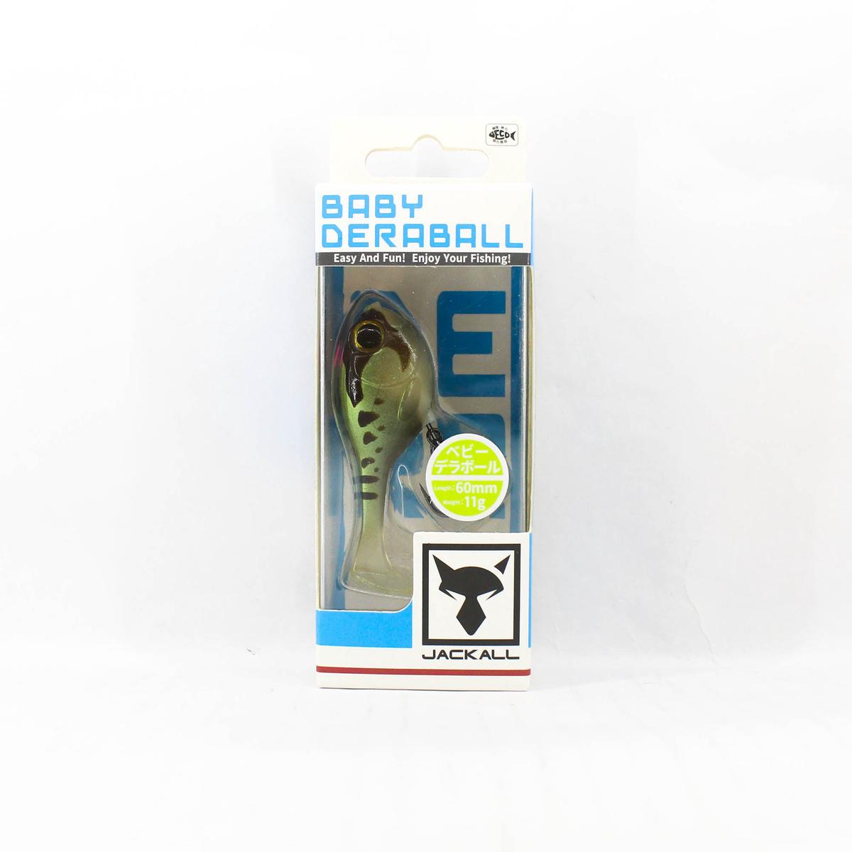 Jackall Deraball Baby 60 mm 11 grams Sinking Lure HM Clear Snake (7856)