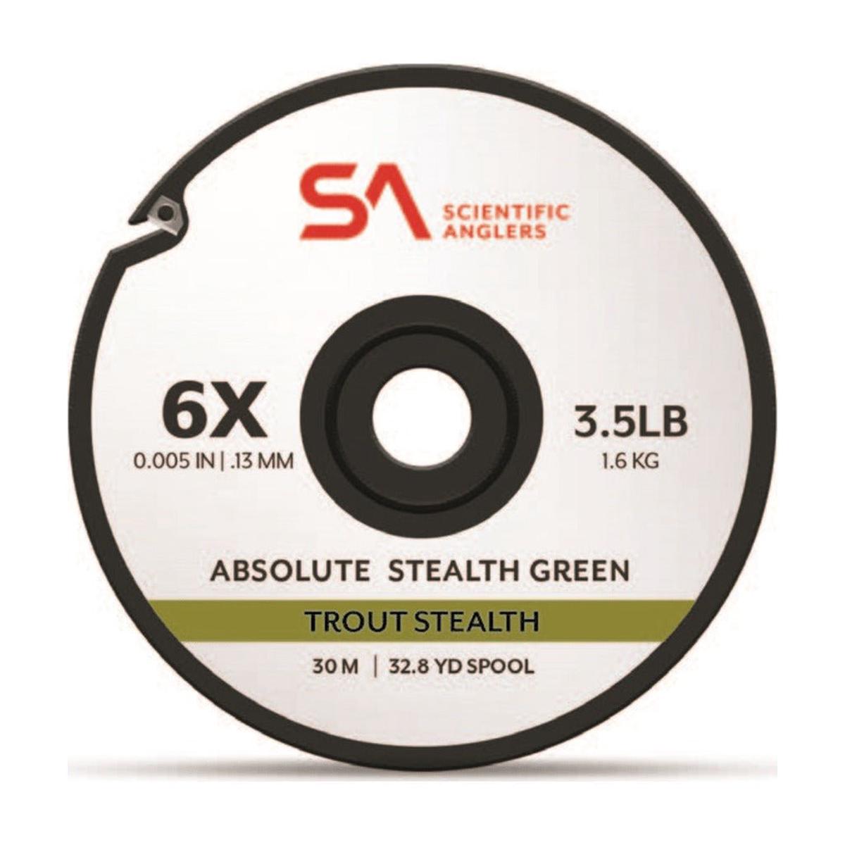Scientific Anglers Absolute Stealth Green Trout Stealth Tippet - 30m