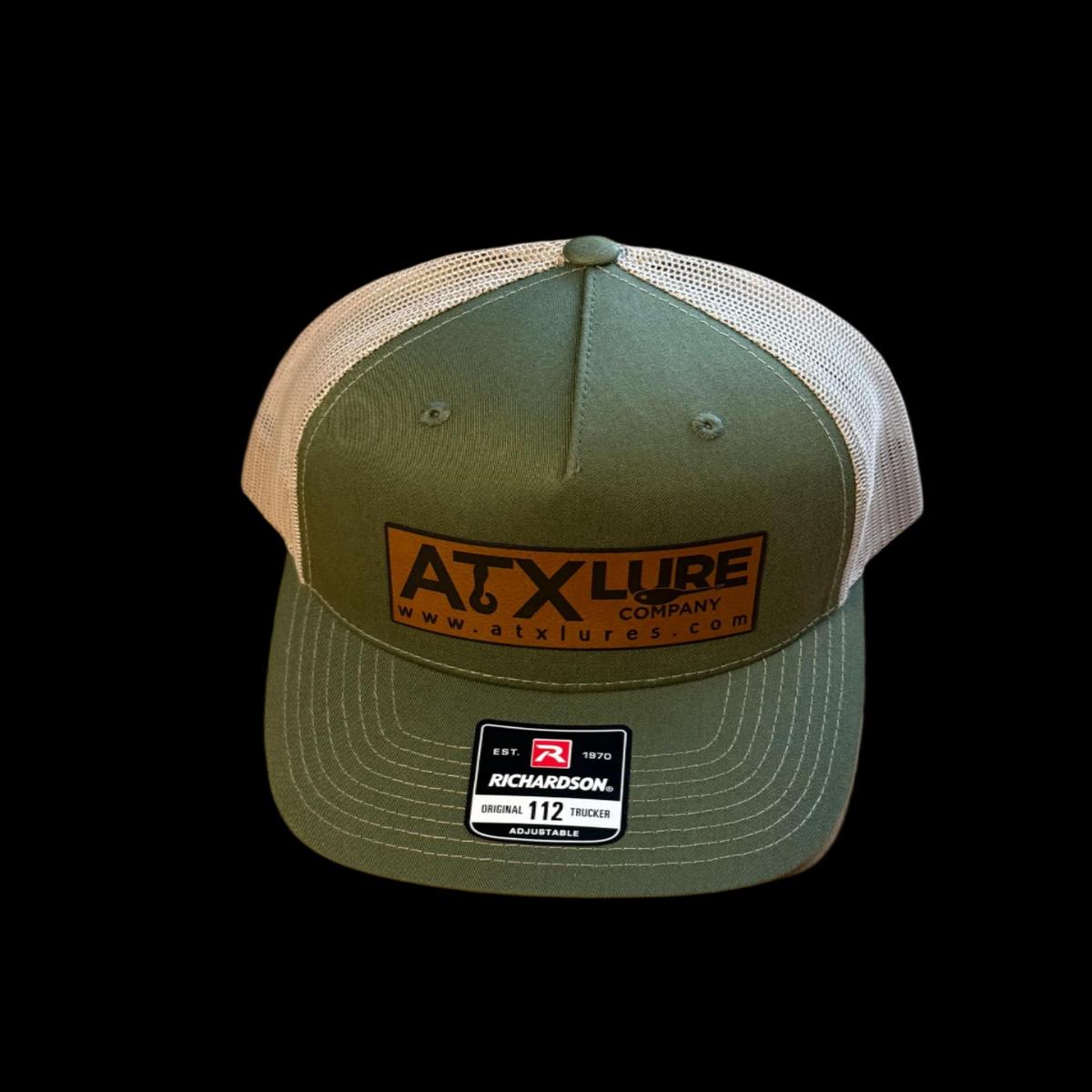 ATX Leather Patch Hats