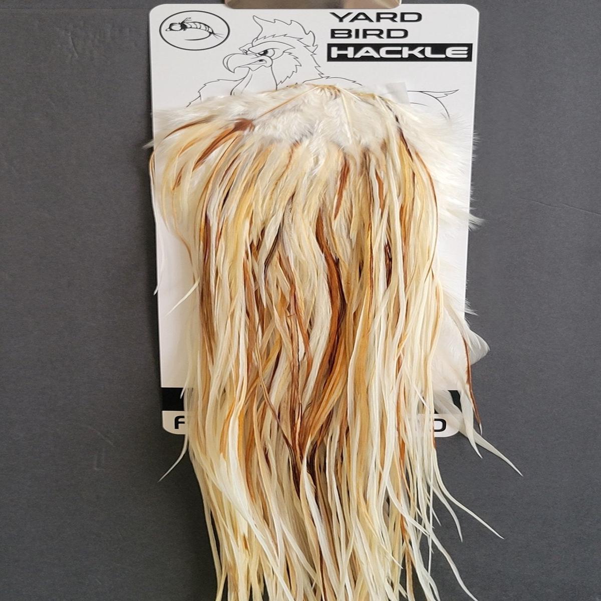 Flash Sale Hackle 466 - Yard Bird Saddle NA - Cream Variant (size 16-18)