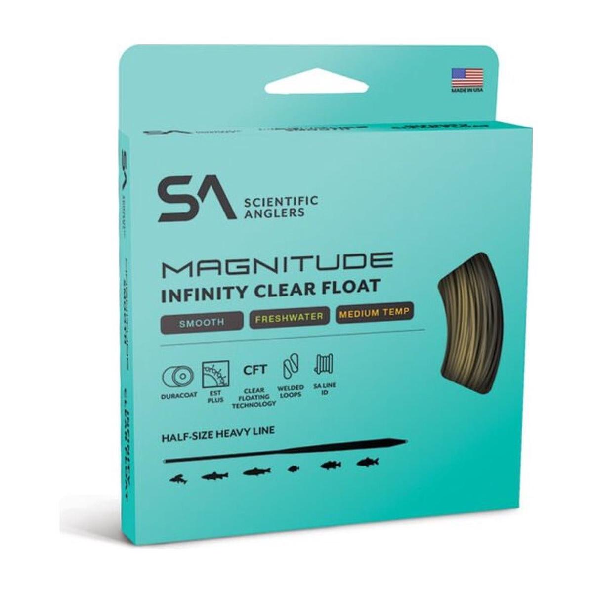 Scientific Anglers - Magnitude Infinity 10ft Clear Tip Float - Smooth