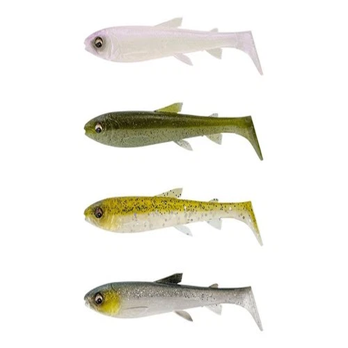 NEW Savage Gear 3D Whitefish Shad Mix 9cm 7g 4pcs Lure Soft Bait COLORS