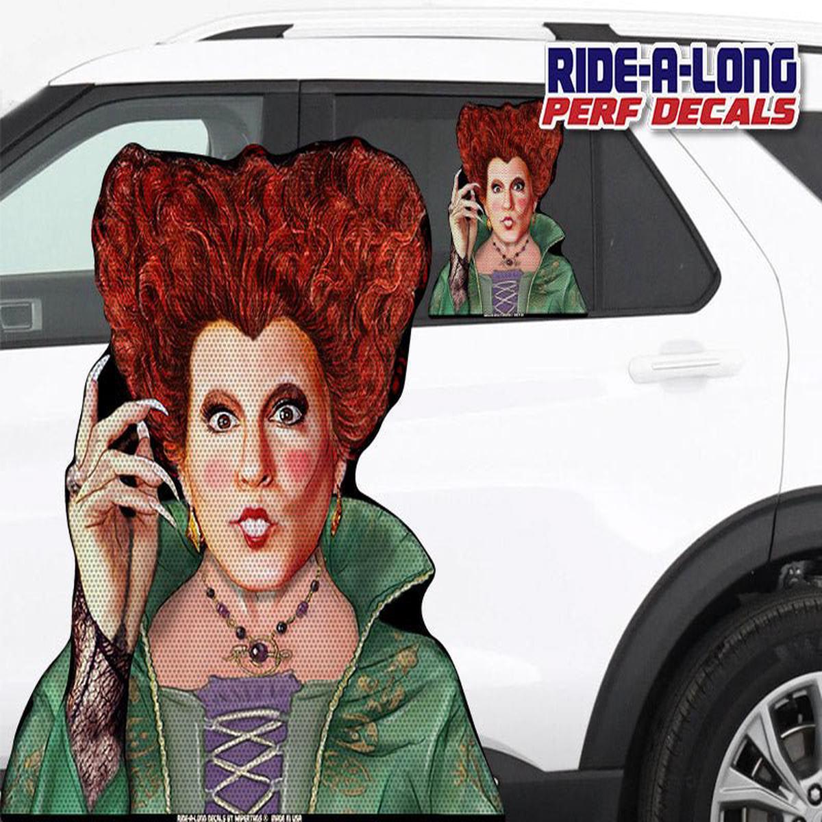 Cast a Spell *RIDE A LONG* Perforated Decal