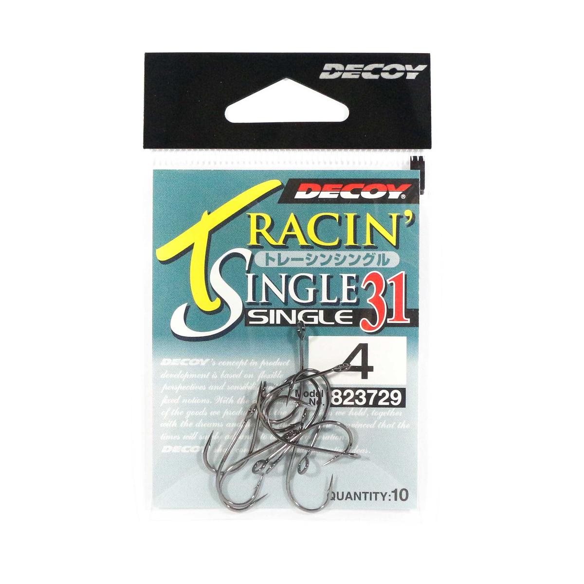 Decoy Single 31 Tracing Single Lure Hook Size 4 (3729)
