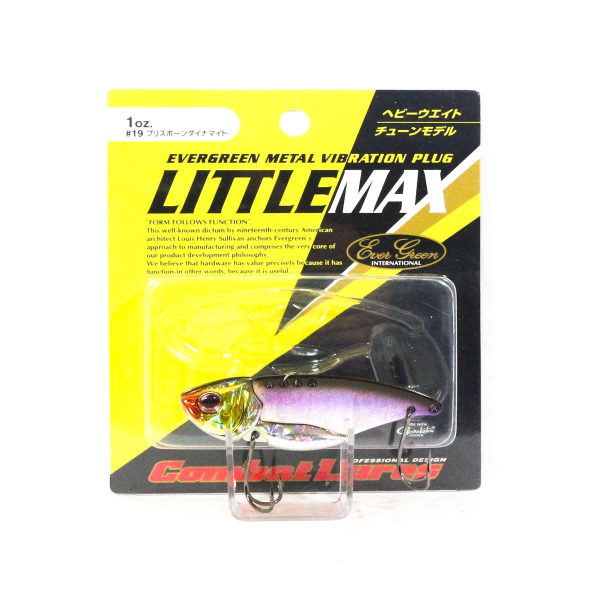 Evergreen Little Max Metal Vibration 1 oz 65 mm Sinking Lure 209 (5683)