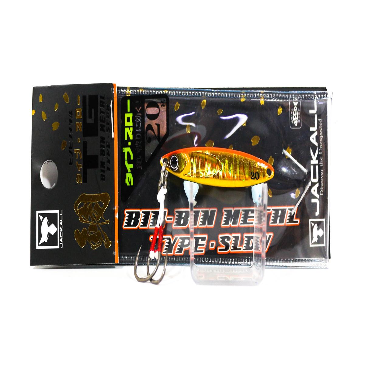 Jackall Metal Jig Bin Bin TG Type Slow Tungsten 20 grams Orange Gold (9576)
