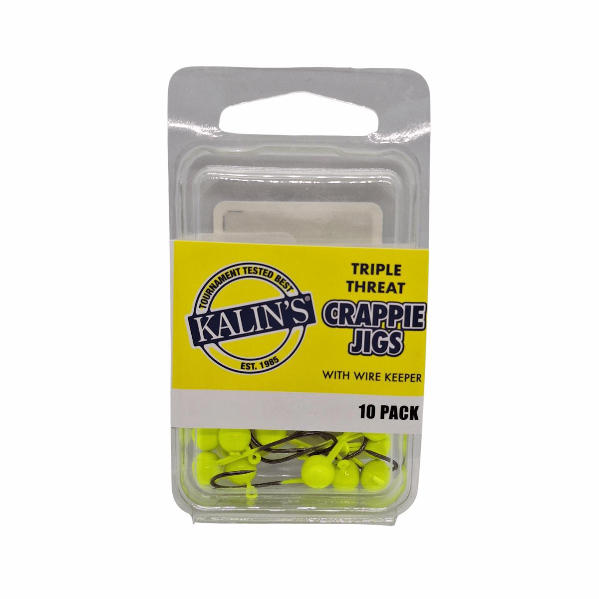 Kalin's Triple Threat Wire Keeper Crappie Jig