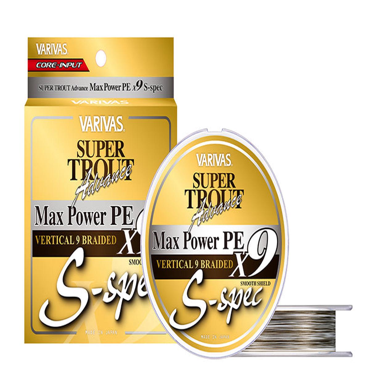 Varivas Super Trout Advance Max Power PE X9 S-spec