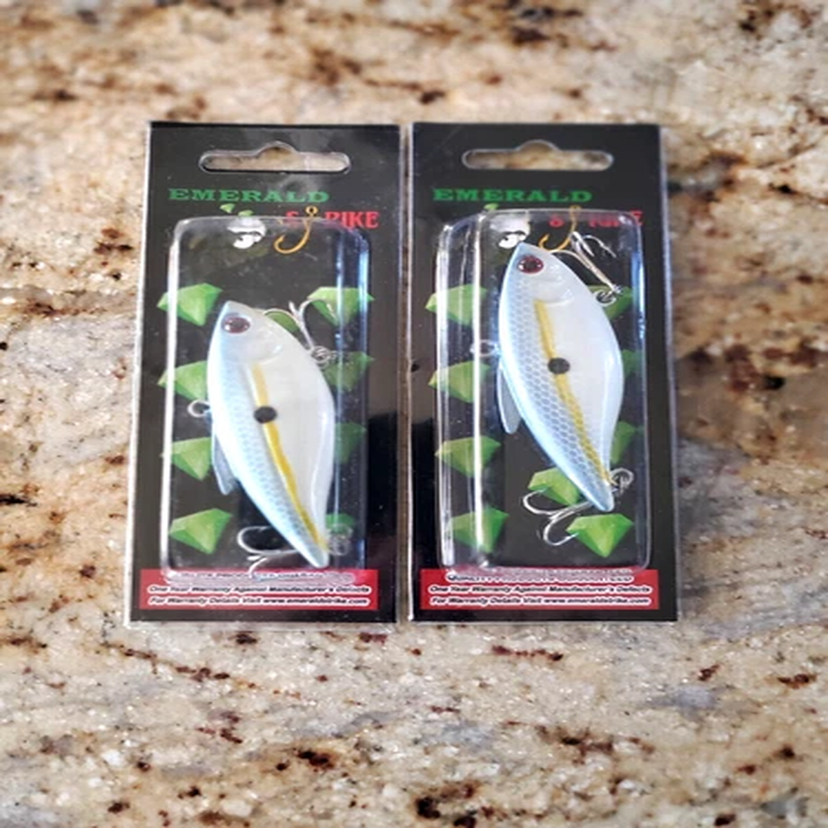Emerald Strike, Crankbait Lot - Like Lucky Craft - 2 Qty - Fishing Tackle Lot t