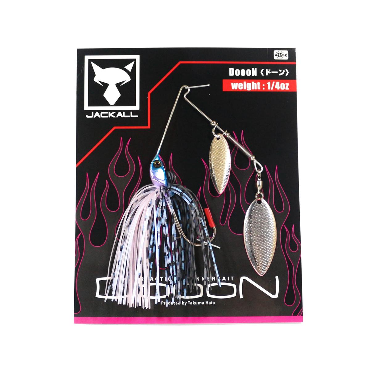 Jackall Spinner Bait Lure Doon 1/4 oz Maruhata Secret Purple (7606)