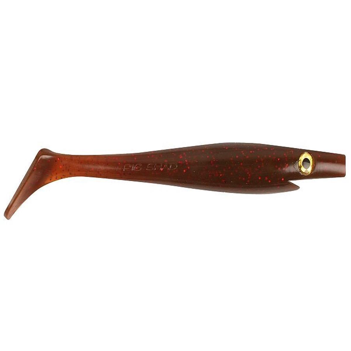 Strike Pro Pig Shad Jr 20cm #110 Red Motoroil 2pcs