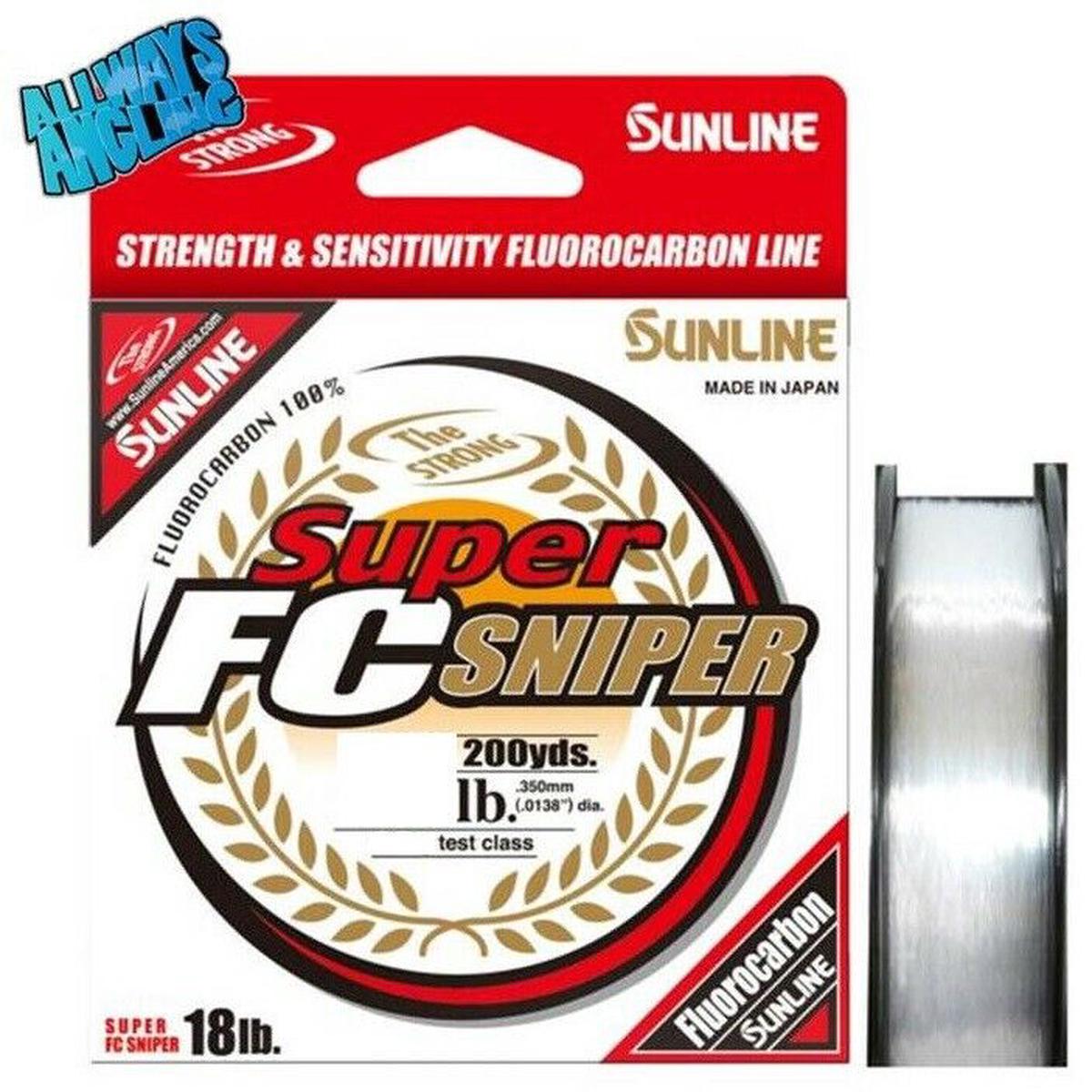 Sunline FC ROCK SNIPER Fluorocarbon Line 200yds Flurocarbon