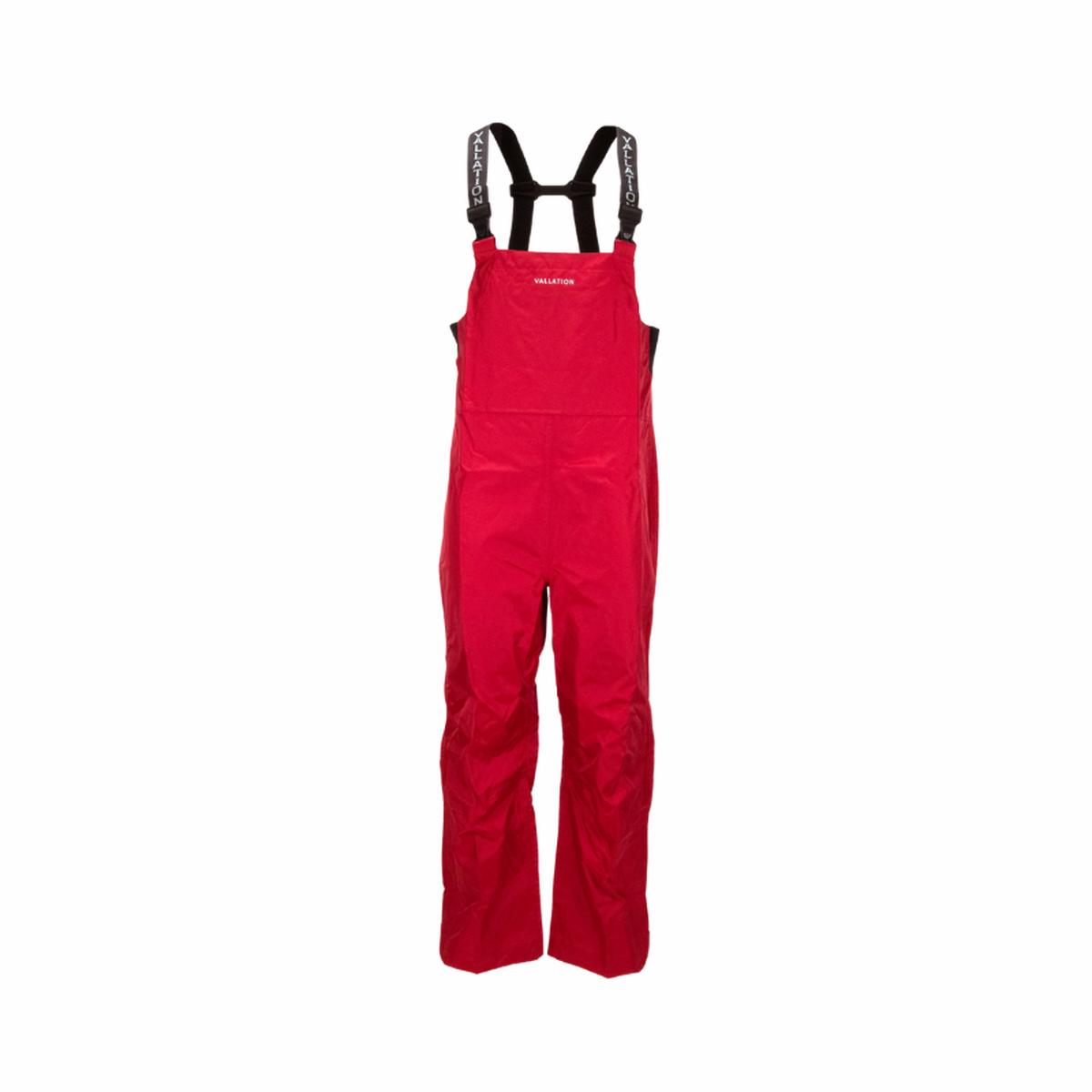 VALLATION DARK RAIN BIB - RED