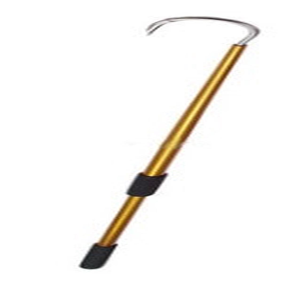 Aftco Taper-Tip Aluminum Gaff - Gold 4' 3" Hook 5/16