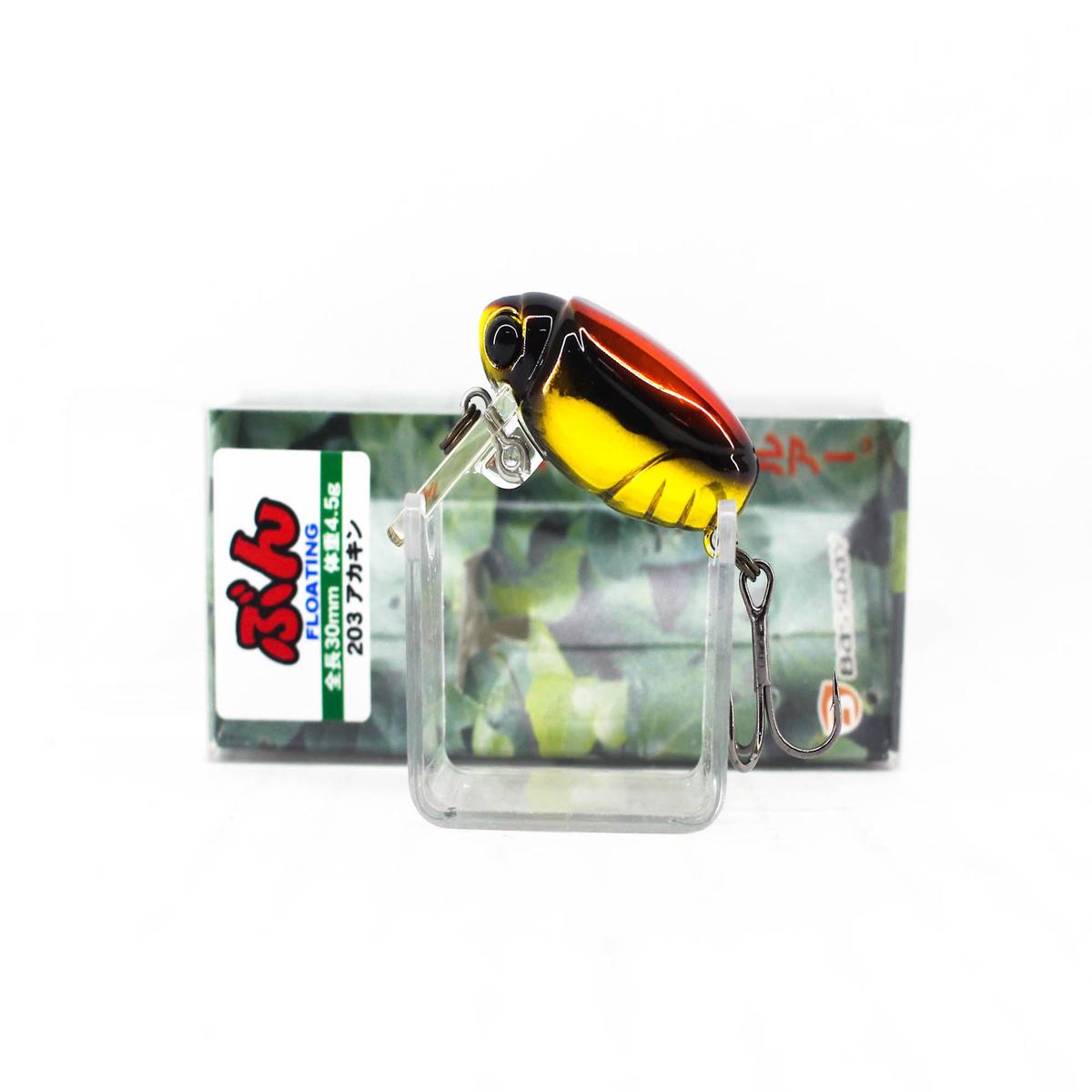 Bassday Beetle Bun 30F Floating Lure 4.5 grams 203 (3105)