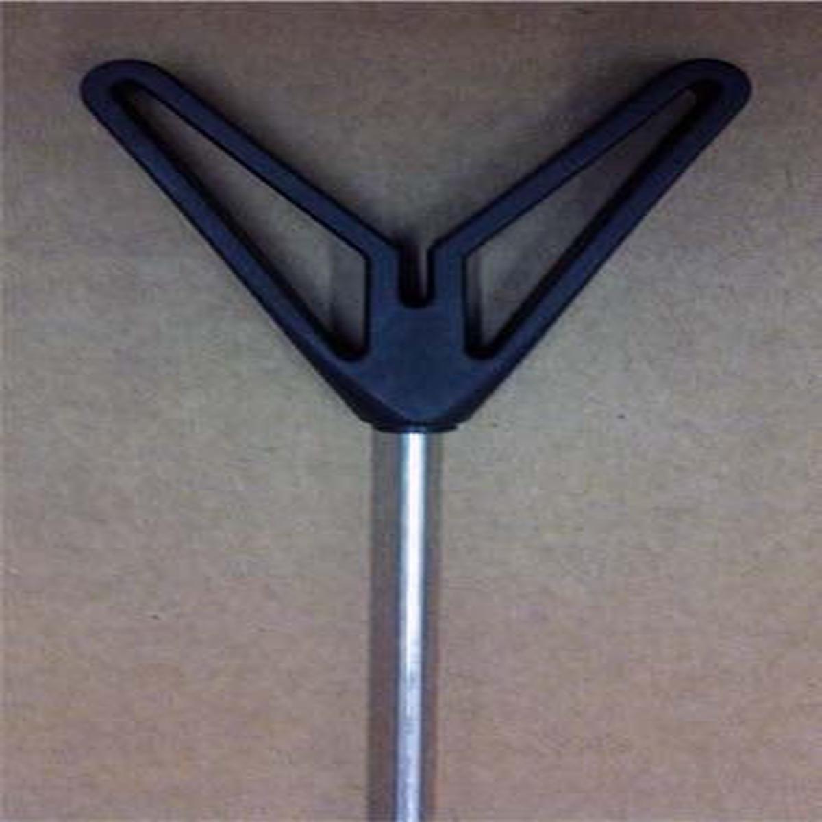 Dinsmores Economy Steel Rod & Plastic V Bank Stick - 75cm