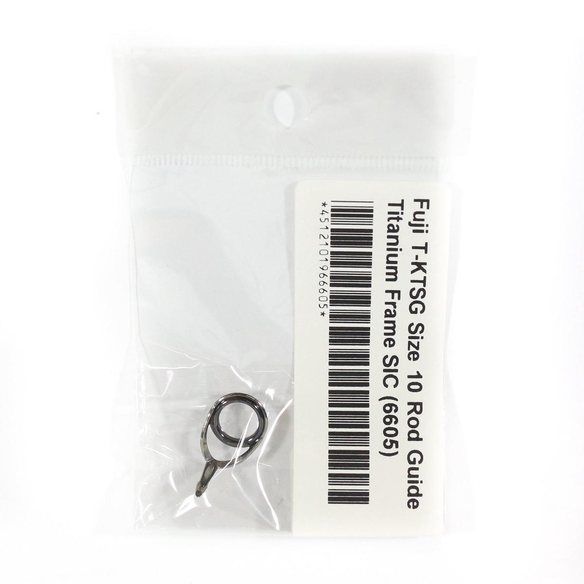 Fuji T-KTSG Size 10 Rod Guide Titanium Frame SIC x 1 (6605)