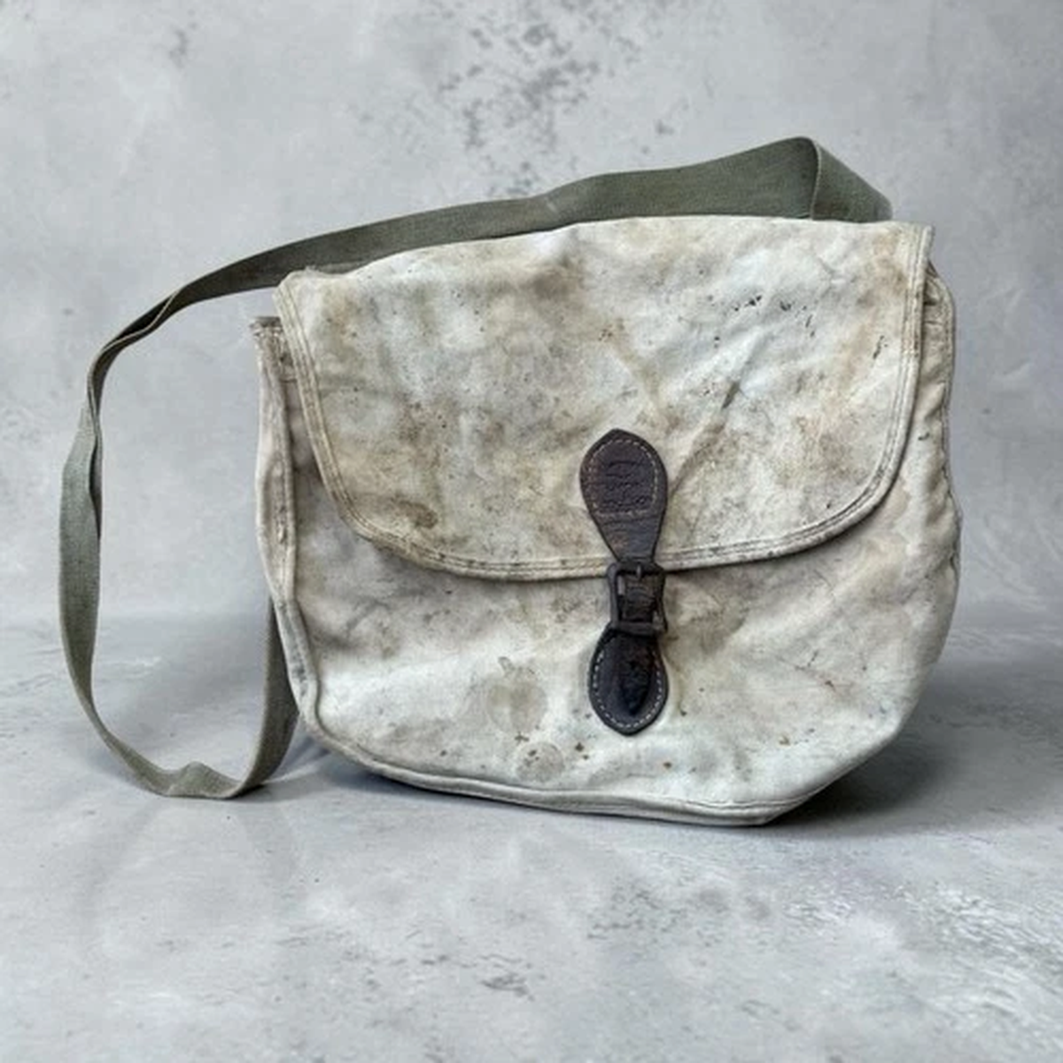 Vintage 1940s 40s LYON & COULSON Buffalo NY Outdoor Gear Fishing Crossbody Bag