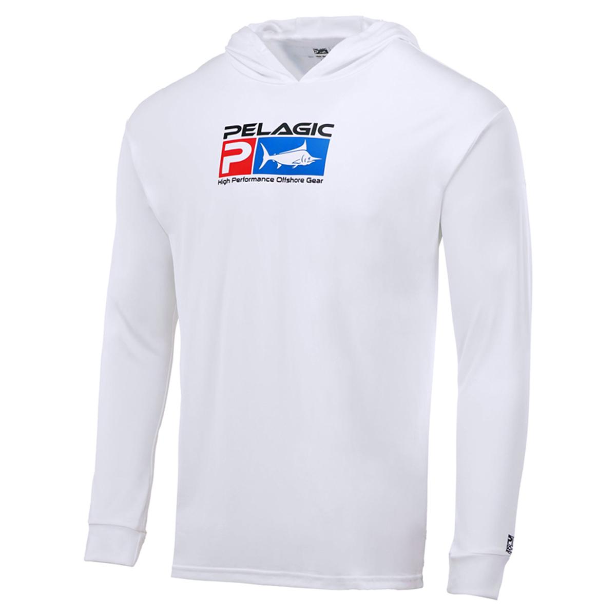 Pelagic Aquatek Deluxe Hoody White