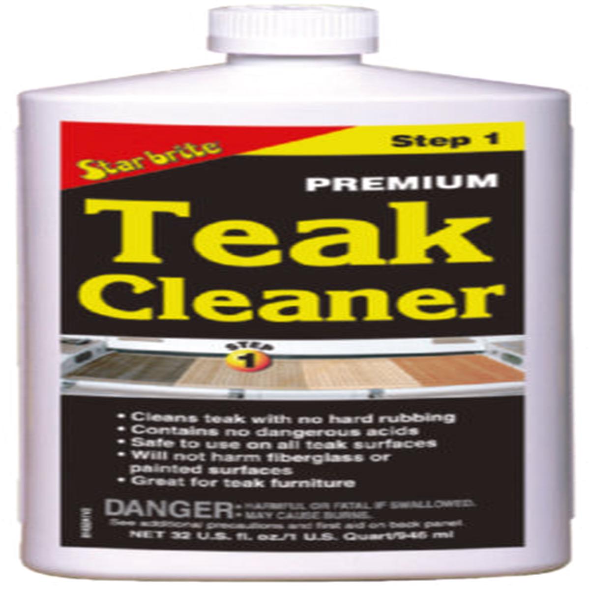 Star Brite Premium Teak Cleaner, 1 Quart.