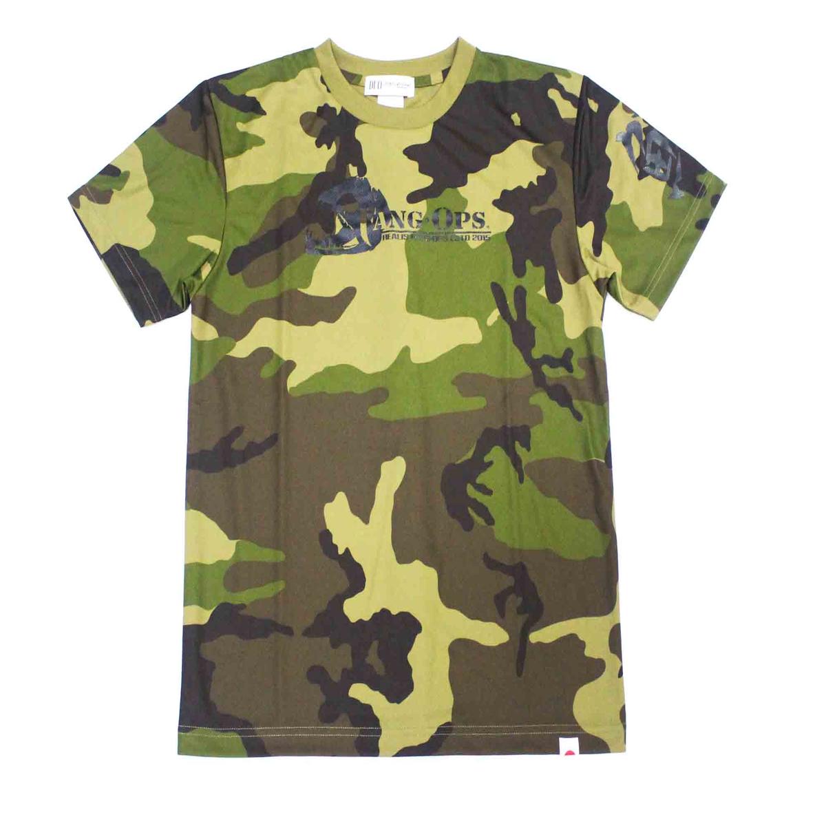 Duo T Shirt Fang Ops Beast Short Sleeve Dry Fit Camo Size M (1423)
