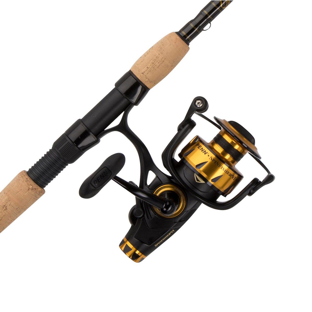 Penn SSVI4500LL701M Spinfisher VI Spinning Combo