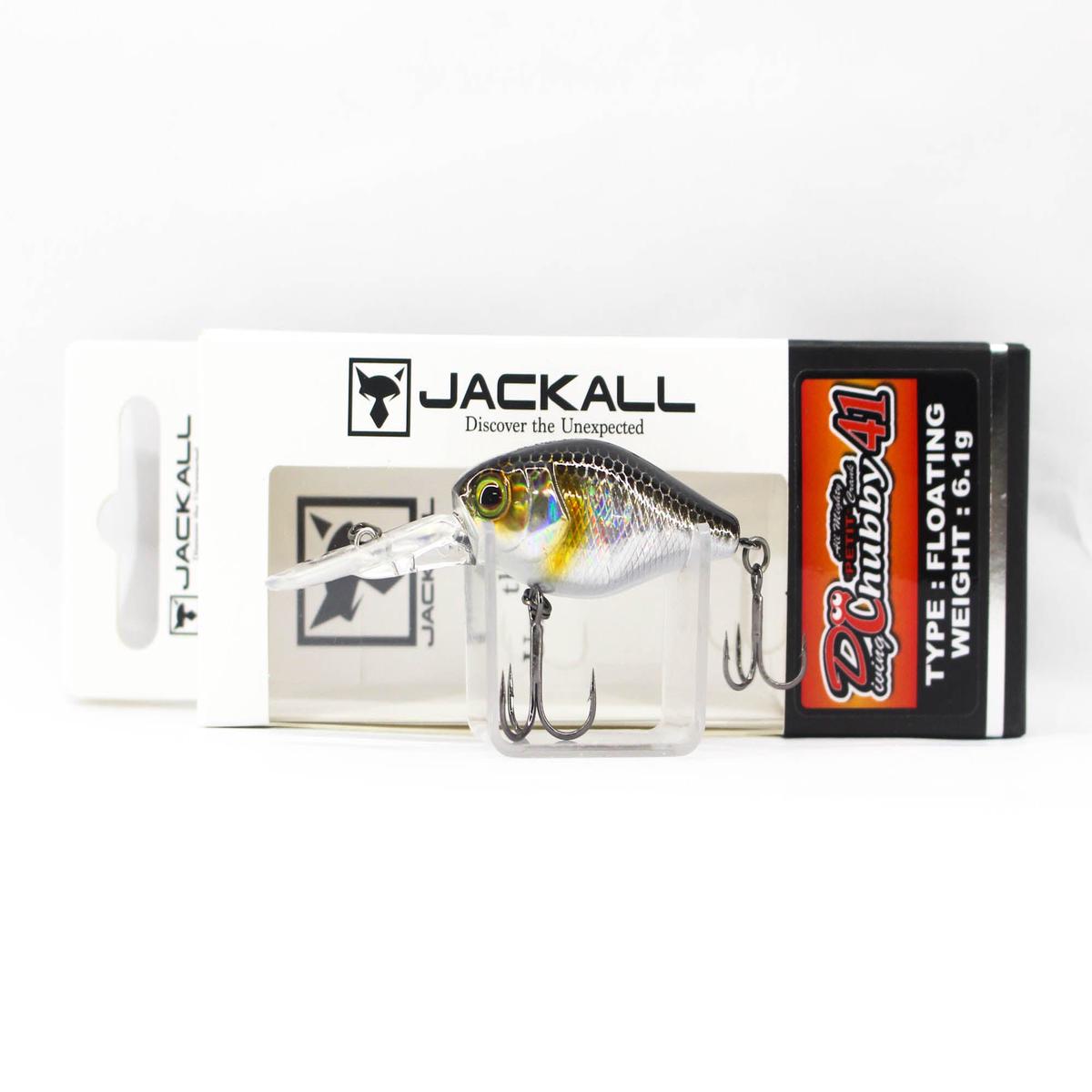 Jackall Diving Chubby 41 Floating Lure HL Silver Black (0394)