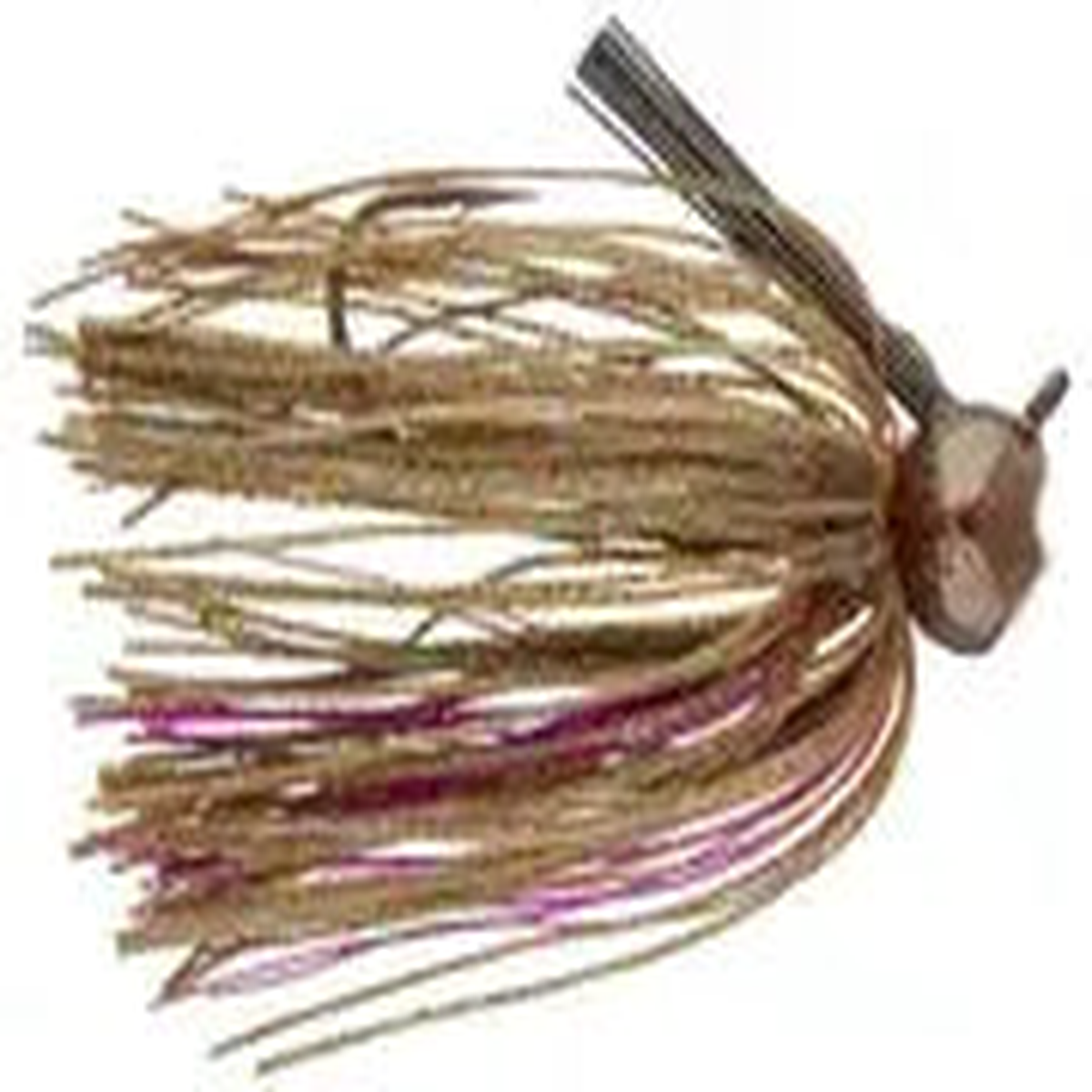 Jewel Heavy Cover Football Jig 3/4oz - Grn Pump Candy/Purp Flash 2pk
