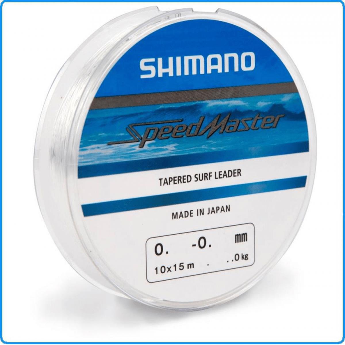 Shimano Speedmaster Tapered Surf Leader Clear