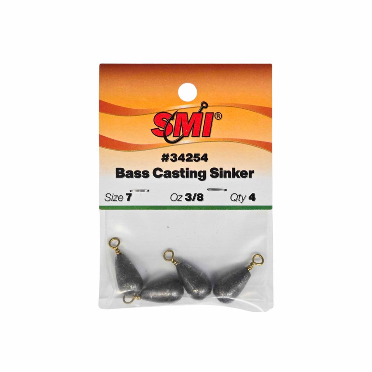 SMI BASS CASTING SINKER