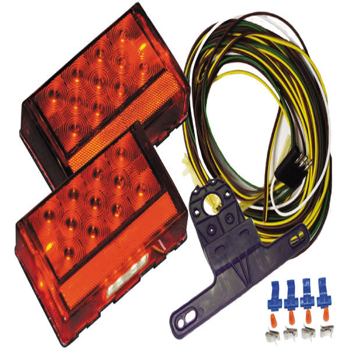 Jammy LED Submersible Trailer Light Clamshell Kit.