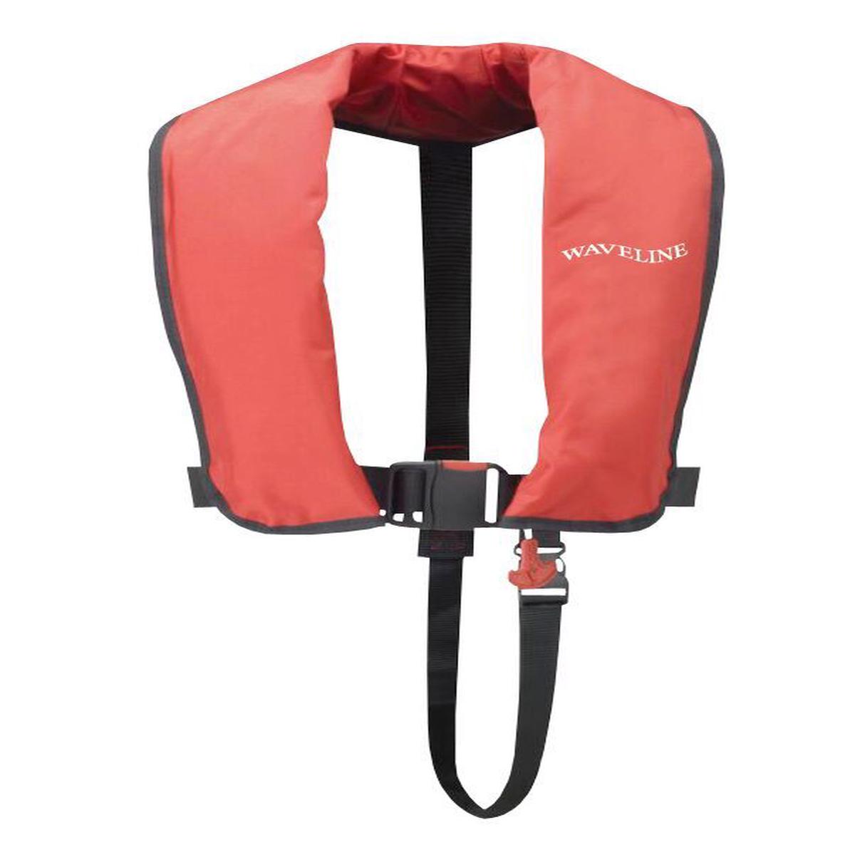 Waveline 150N ISO Junior Red Auto Life Jacket Harness
