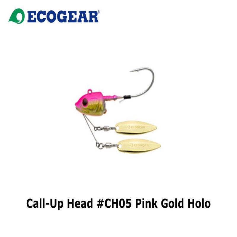 Ecogear Call-Up Head 50g #CH05 Pink Gold Holo