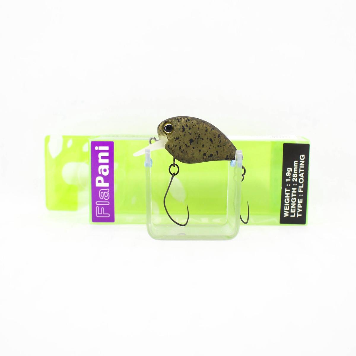 Jackall Timon Flapani 28 mm Floating Lure Yazy Perfect Brown (5174)