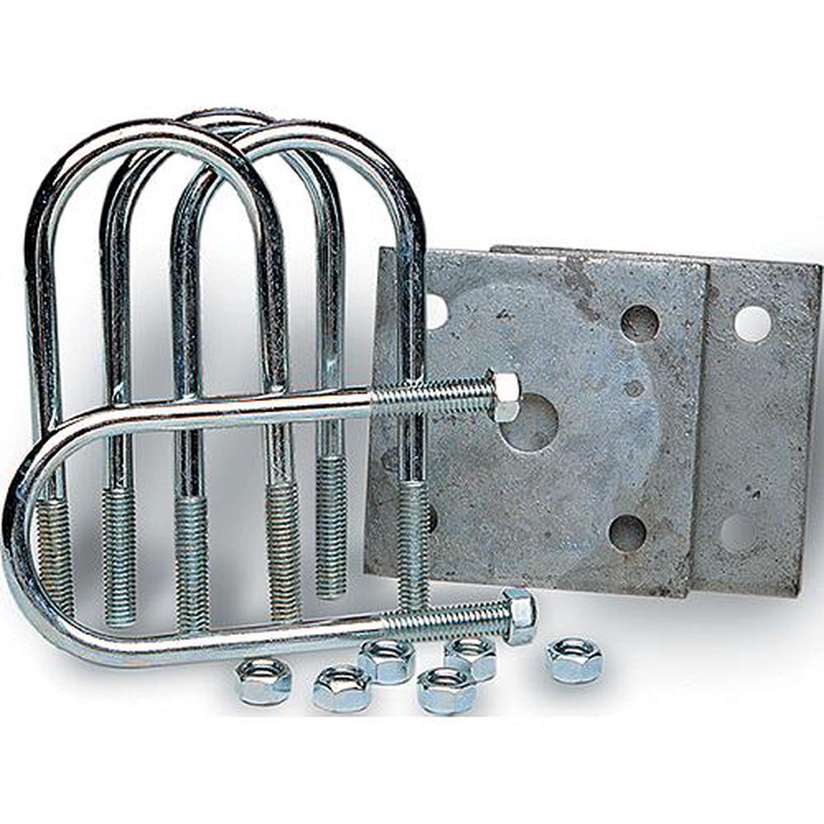 Dexter Axle Tie Plate Kit for 1.90" Round Axles.