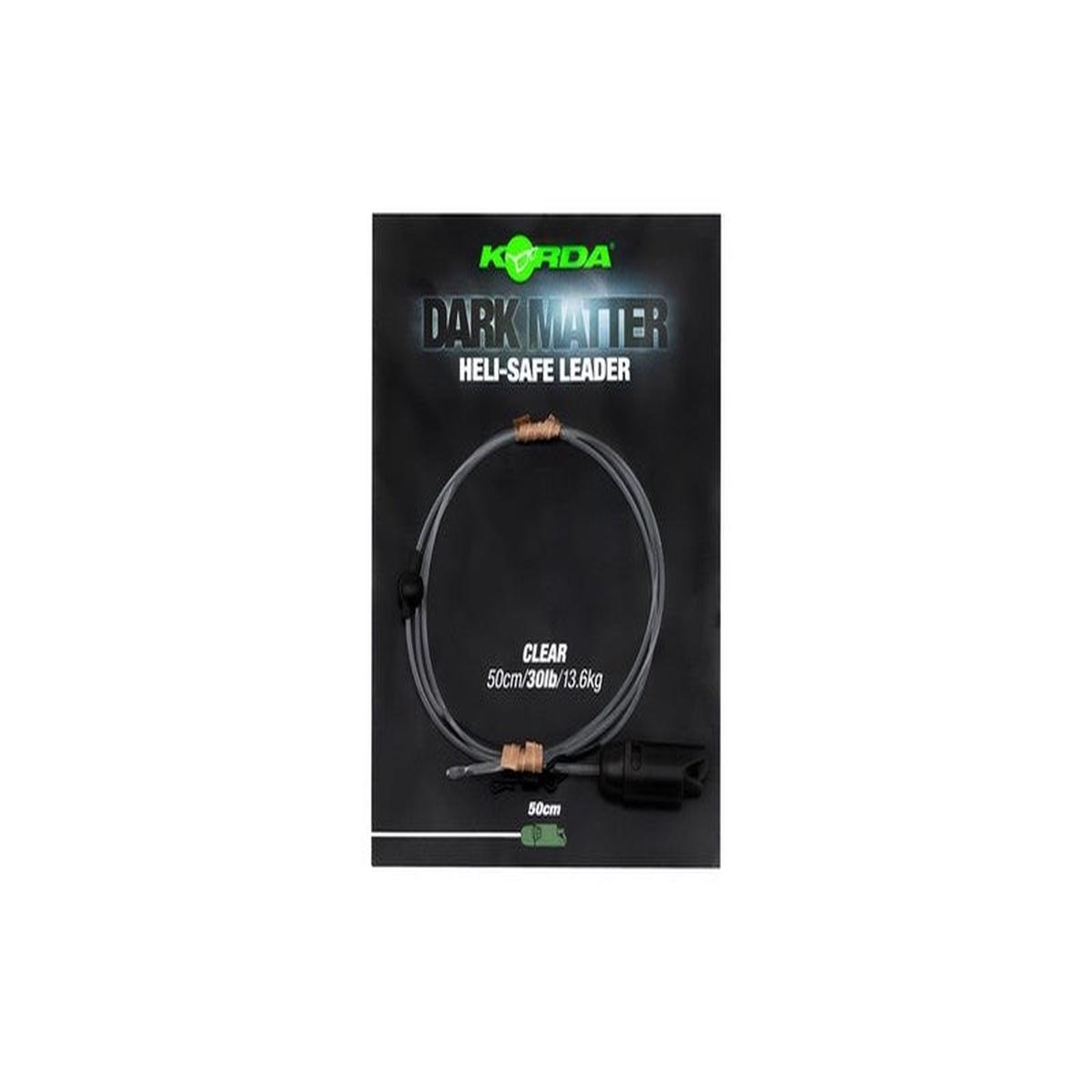 Korda Dark Matter Heli-Safe Leaders 50cm