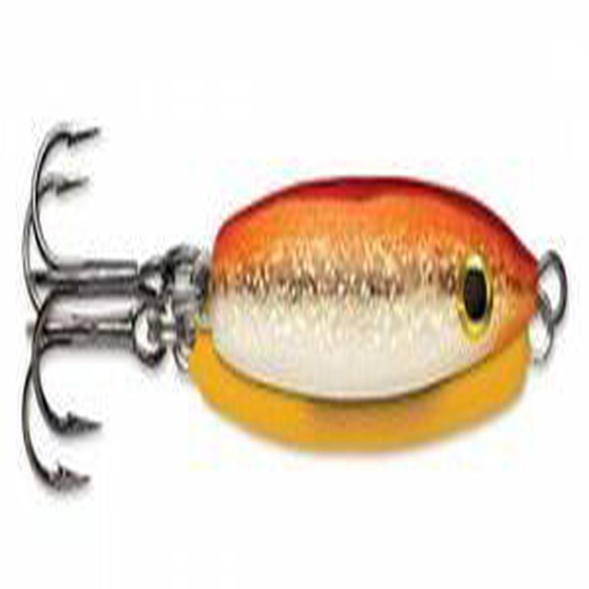 VMC RATTLE SPOON 1/4 OZ GLOW GOLDFISH